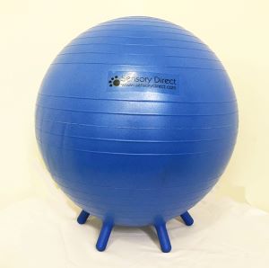 Blue Sitting Ball With Feet