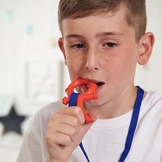 Boy Chewing Red Stickman